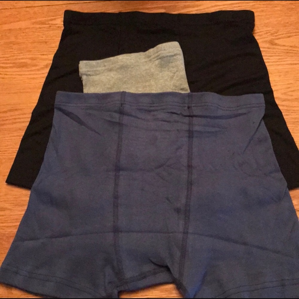 XL Hanes Tagless Boxer Briefs 3 Pkg